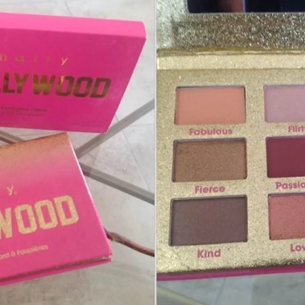 Mally Beauty Mallywood Eyeshadow Palette (shimmers - glimmers and mattes) gift